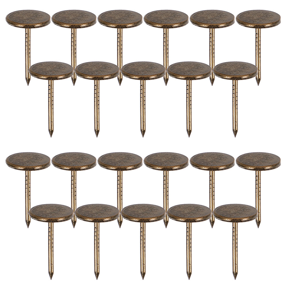 150pcs Bronze Flat Head Thumb  - Art Craft Upholstery ulasan dan harga