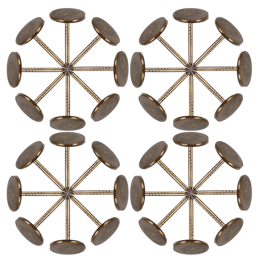 150pcs Bronze Flat Head Thumb  - Art Craft Upholstery ulasan dan harga