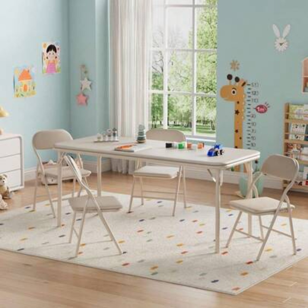 Kids Activity Table Set Foldin - Art Craft Toddlers ulasan dan harga