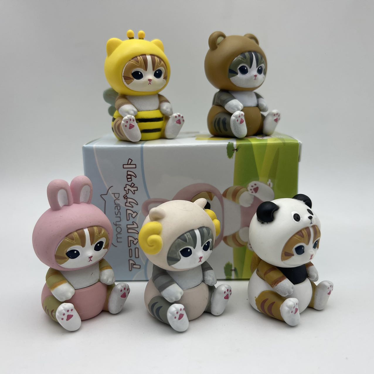 4cm Mofusand Action Figure Set - Art Craft Toys ulasan dan harga