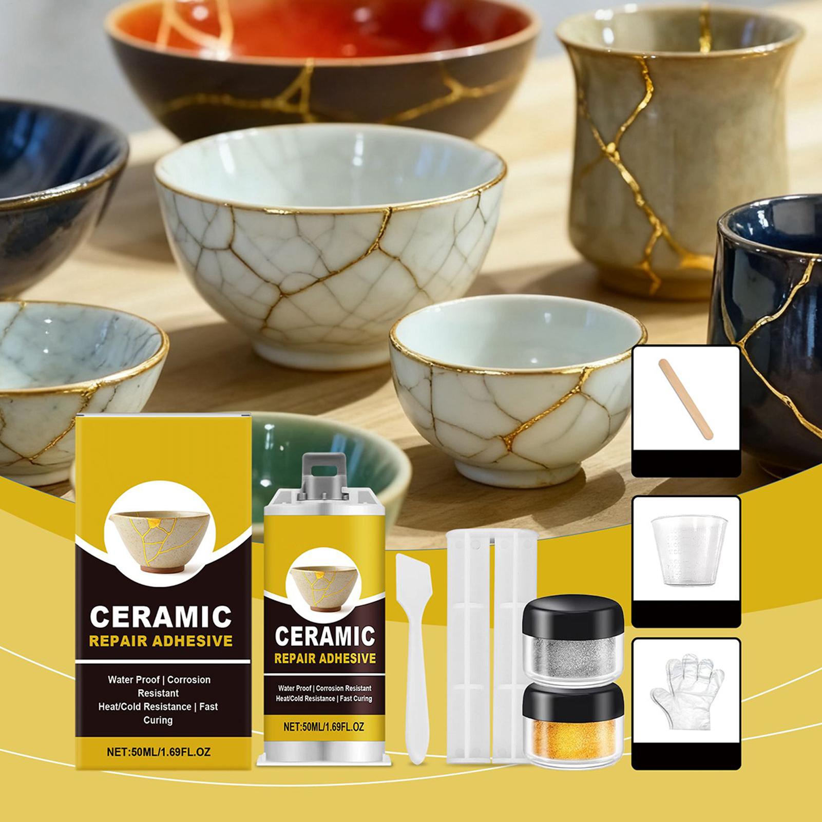 Gold Glue for Ceramics Glass S - Art Craft Workshop ulasan dan harga