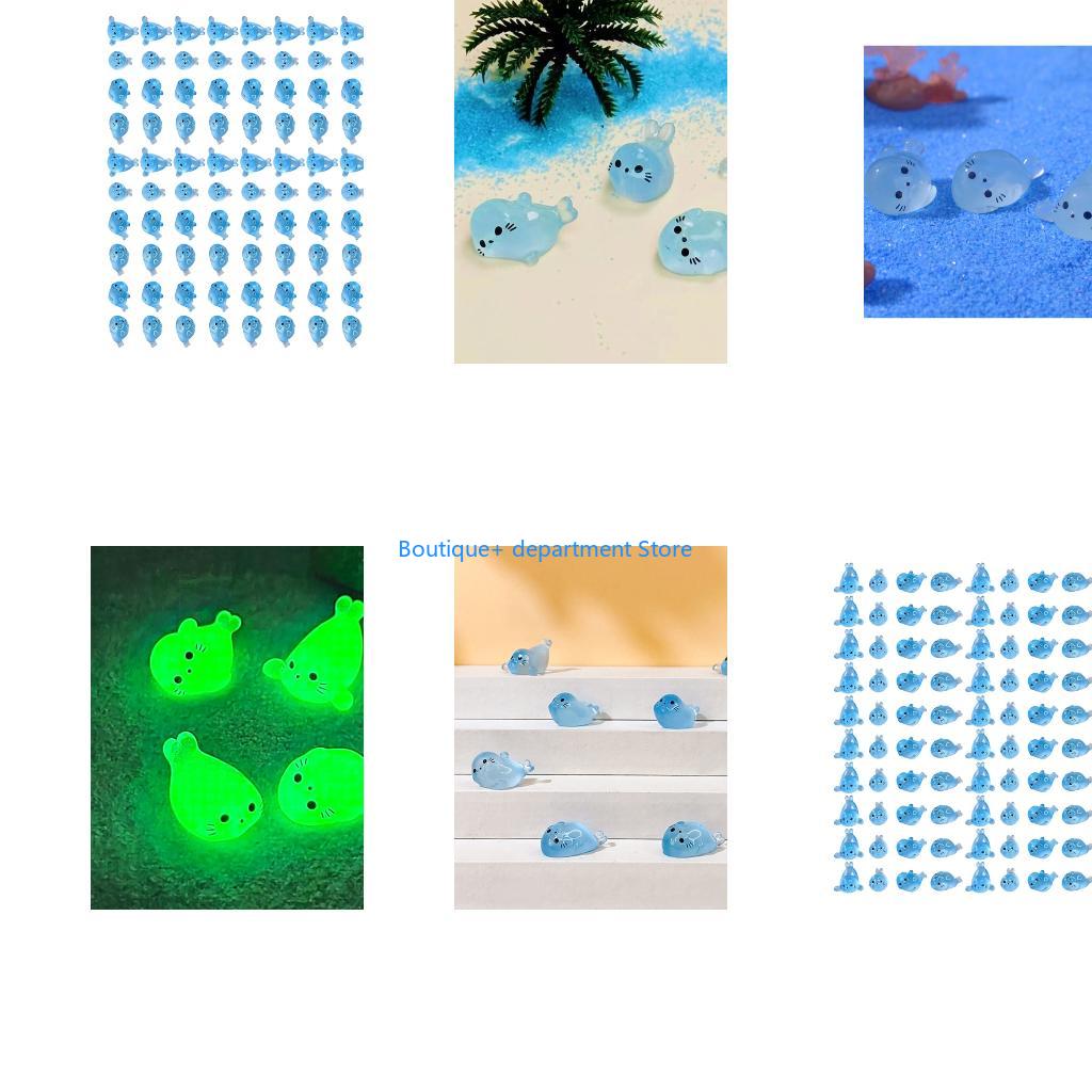 E1PD Night Glowing Seal Miniat - Art Craft Night ulasan dan harga