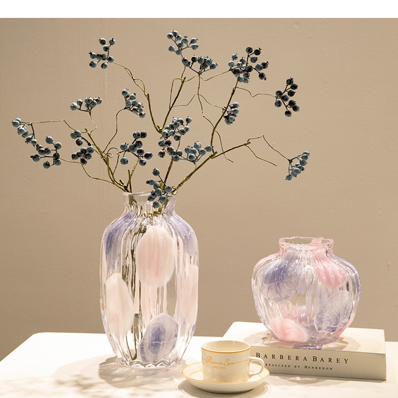Simple Glass Vase Crafts Ornam - Art Craft Simple ulasan dan harga