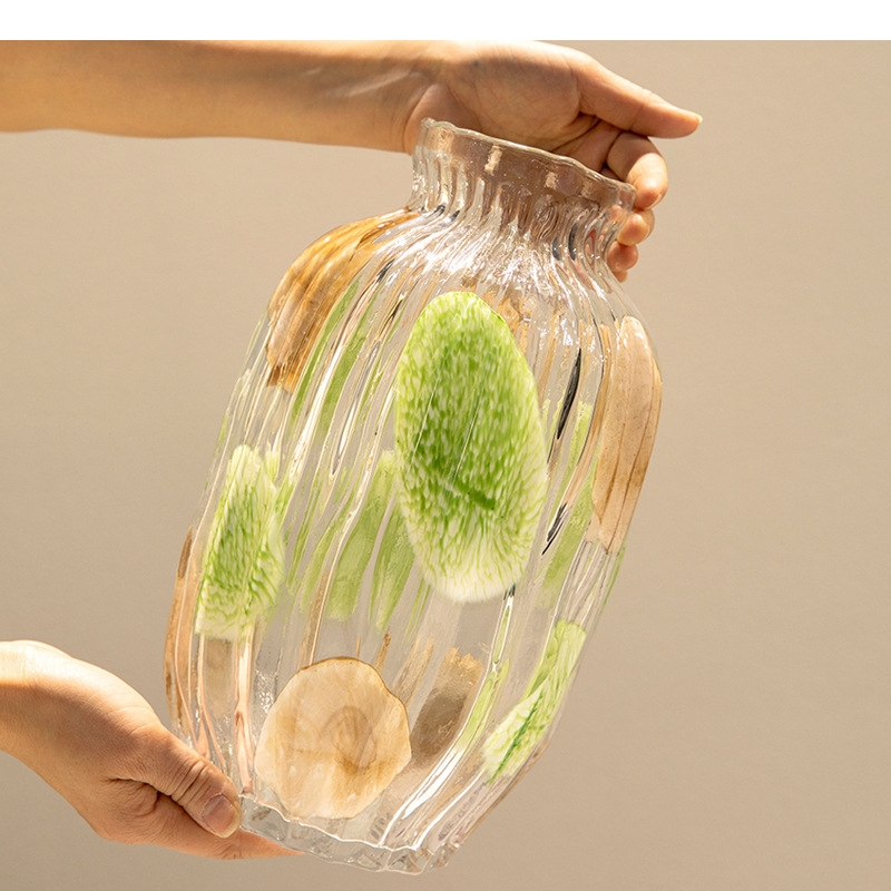 Simple Glass Vase Crafts Ornam - Art Craft Simple ulasan dan harga