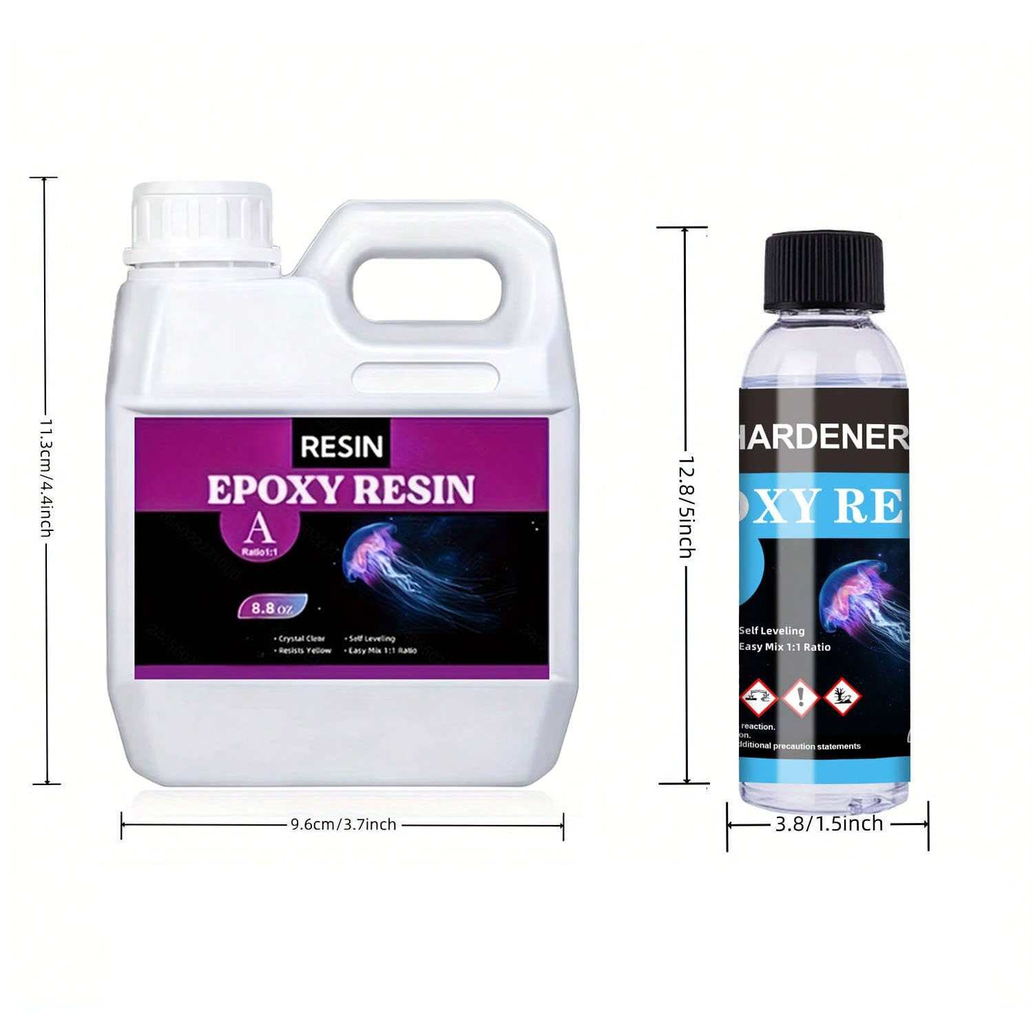125ml/250ml Crystal Clear Cast - Resin Casting Mold ulasan dan harga