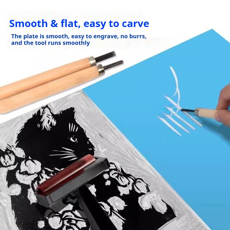 Carving Rubber Block 3mm/5mm A - Lino Printing Block ulasan dan harga