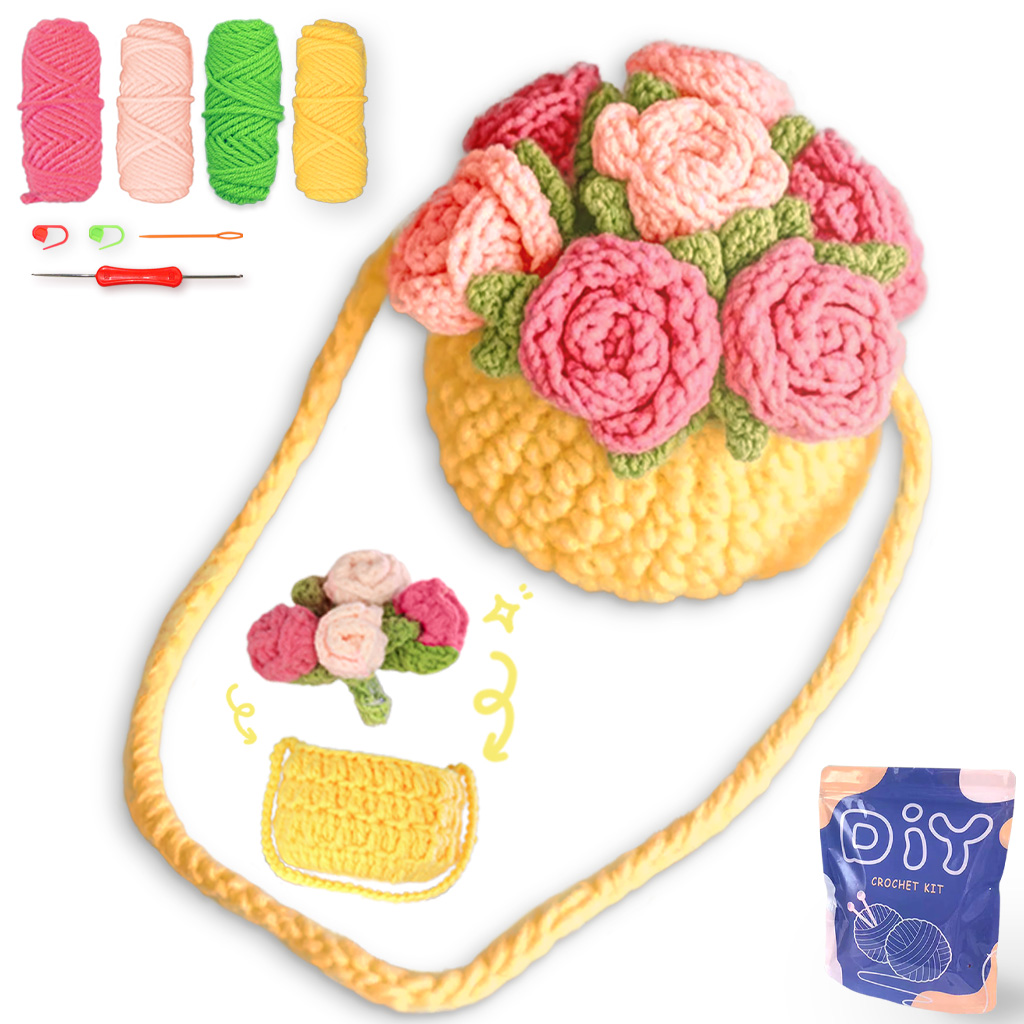 YAMAXIN Crochet Needle DIY Kit - Art Craft Easy ulasan dan harga