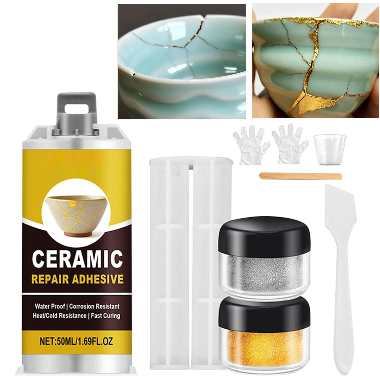 Kintsugi Repair Kit Gold Ceram - Art Craft Workshop ulasan dan harga