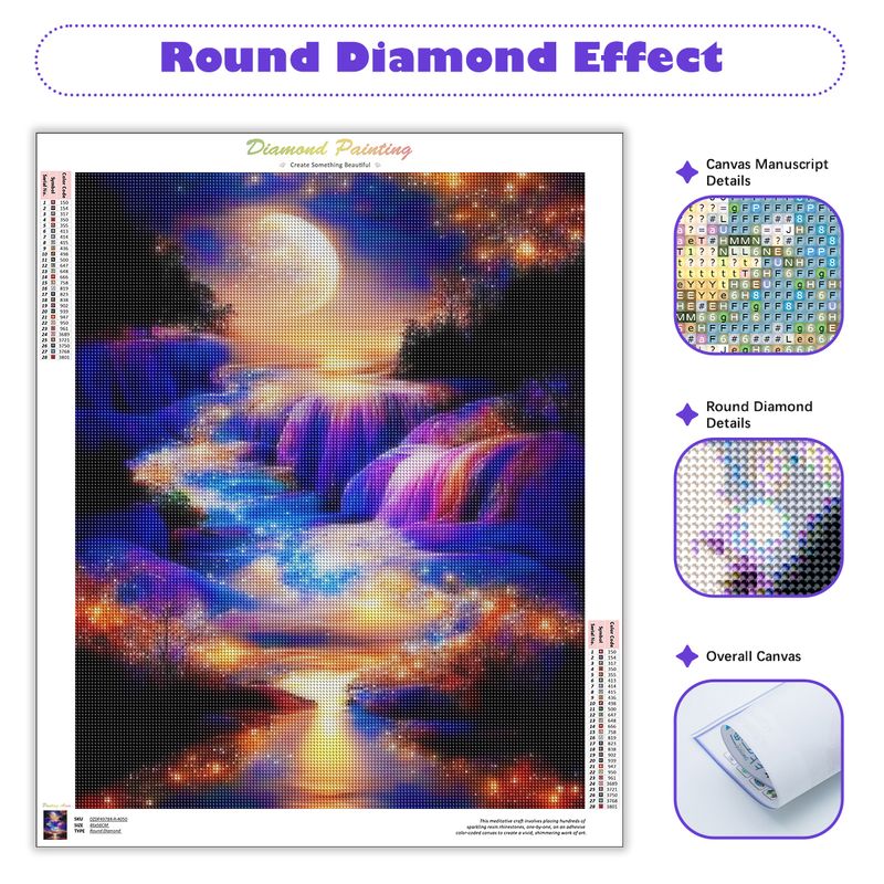 SDOYUNO DIY Diamond Painting L - Art Craft Night ulasan dan harga
