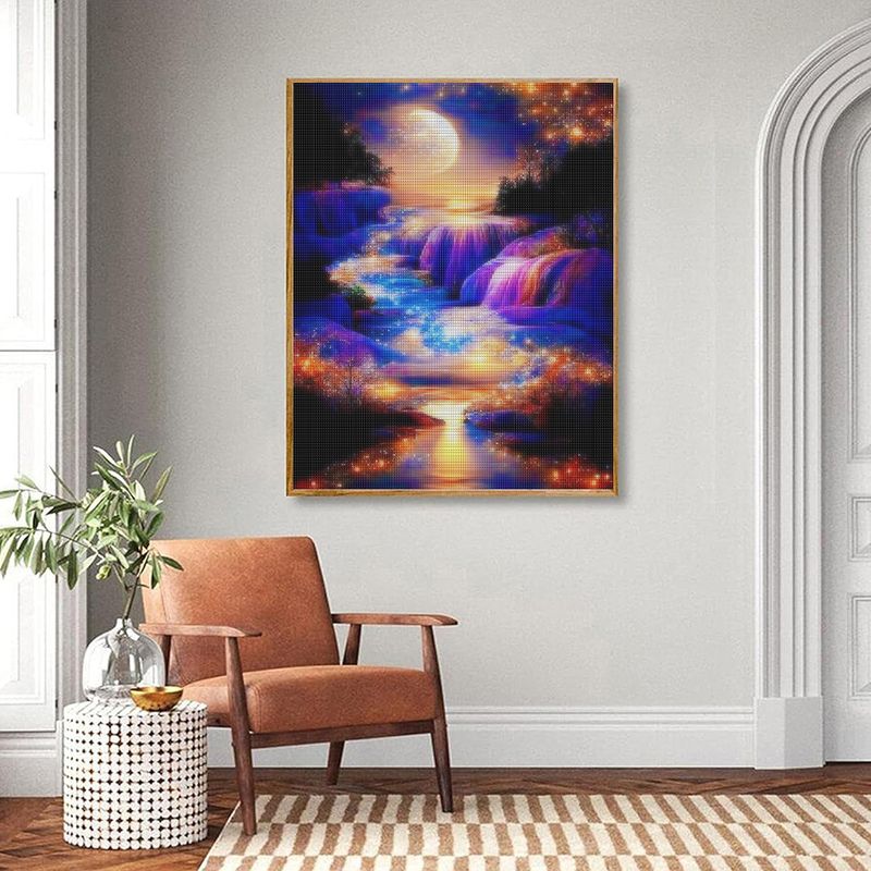 SDOYUNO DIY Diamond Painting L - Art Craft Night ulasan dan harga