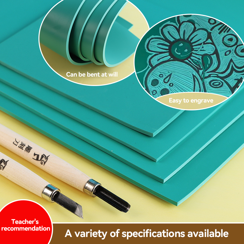 A6/A5/A4/A3 Carving Rubber Blo - Lino Printing Block ulasan dan harga