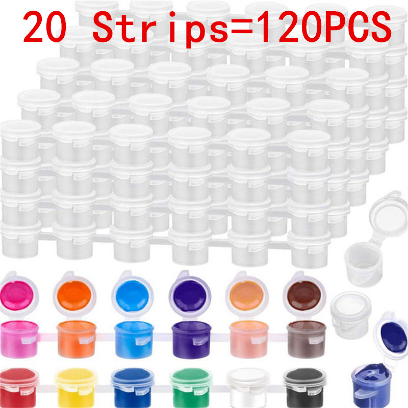 10/20 Strips 2ML 3ML 5ML Empty - Art And Craft With Paint ulasan dan harga