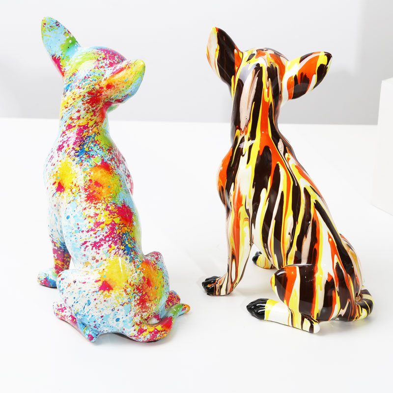 Creative Art Chihuahua Colorfu - Art Craft Simple ulasan dan harga