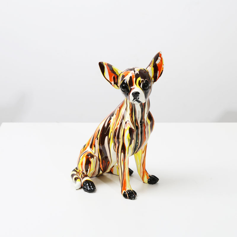 Creative Art Chihuahua Colorfu - Art Craft Simple ulasan dan harga