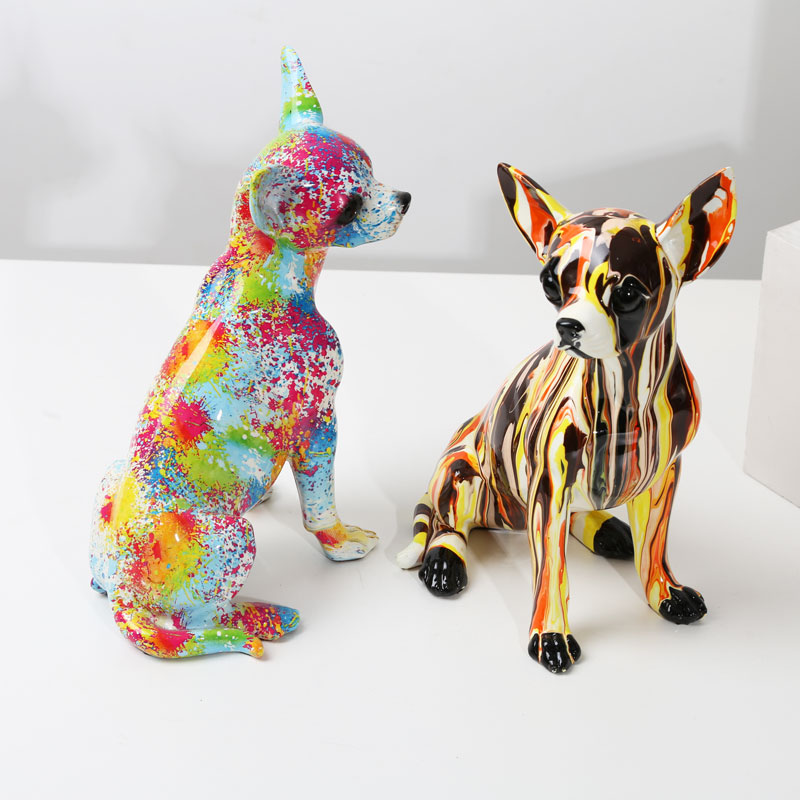Creative Art Chihuahua Colorfu - Art Craft Simple ulasan dan harga