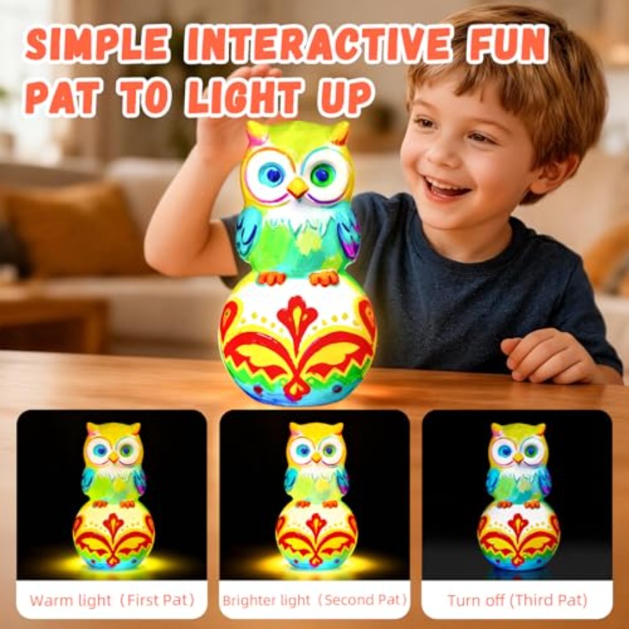 Paint Your Own Lamp Kit, Arts  - Art Craft Night ulasan dan harga