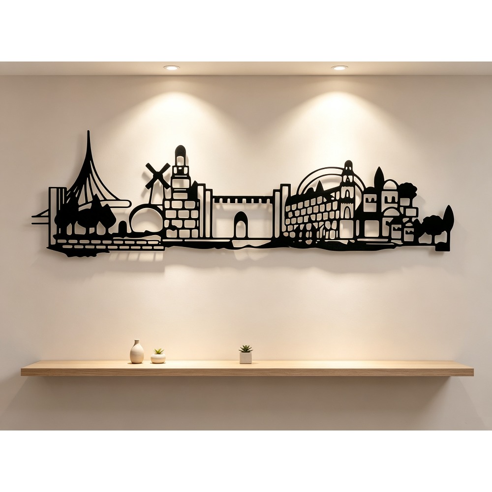 CIFBUY Metal Wall Art Jerusale - Art & Craft Supplies ulasan dan harga