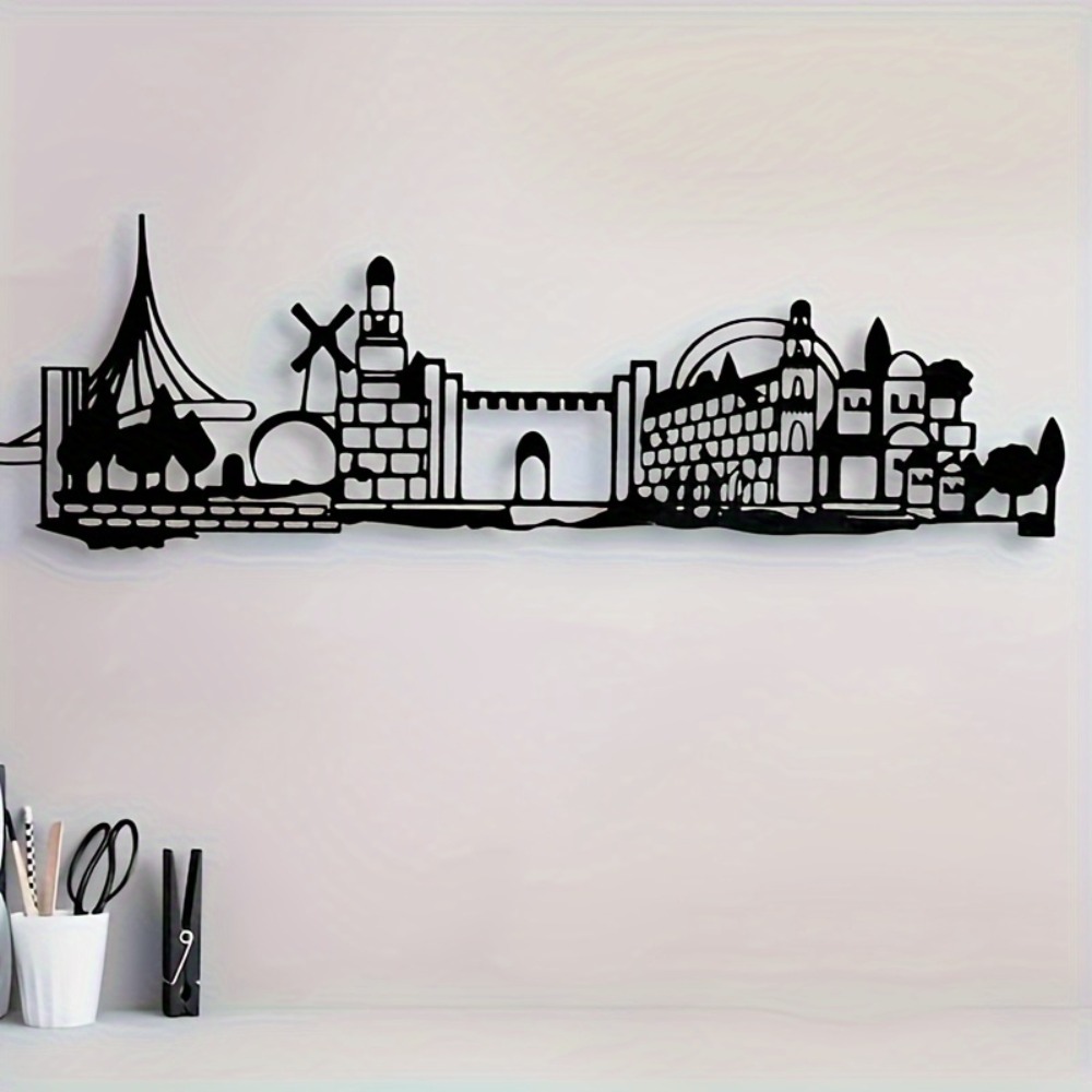 CIFBUY Metal Wall Art Jerusale - Art & Craft Supplies ulasan dan harga