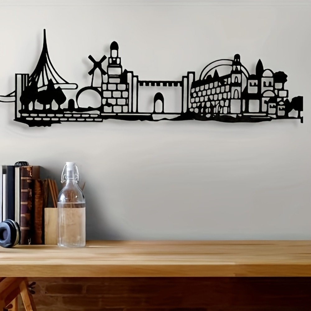 CIFBUY Metal Wall Art Jerusale - Art & Craft Supplies ulasan dan harga