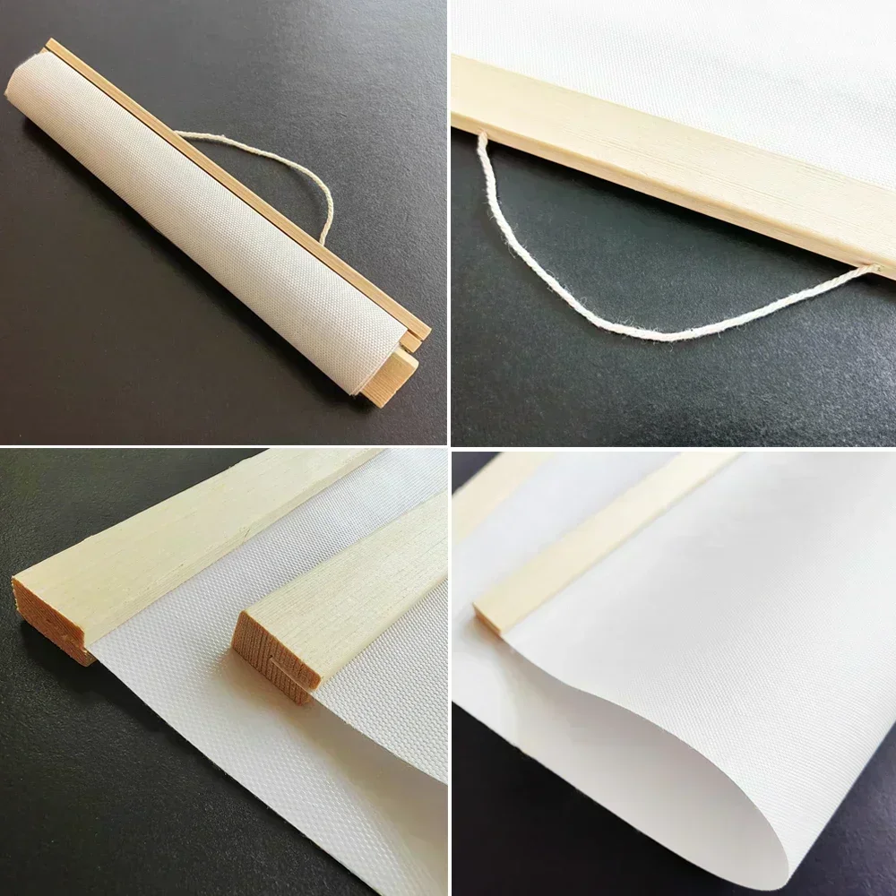 2D Flat 1pcs Canvas Scroll Pos - Art Craft Toys ulasan dan harga