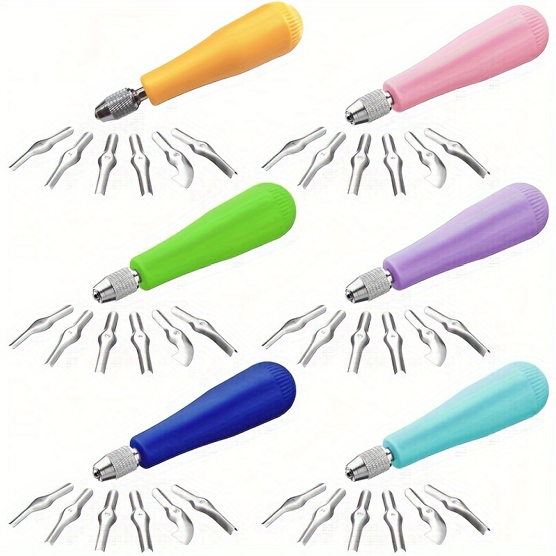 Craft Linoleum Cutter Kit Carv - Lino Printing Block ulasan dan harga
