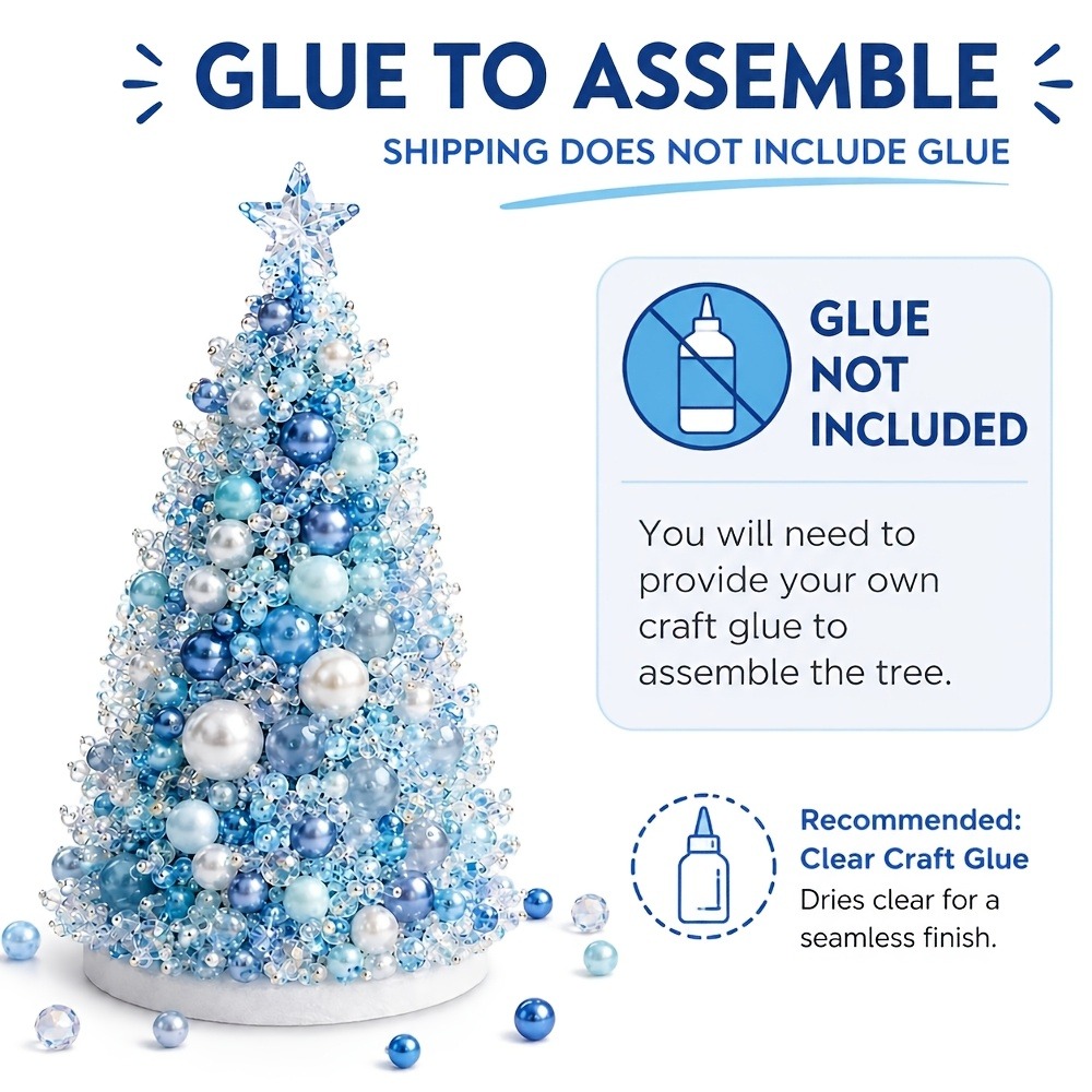 DIY Beaded Christmas Tree Kit, - Art Craft Easy ulasan dan harga