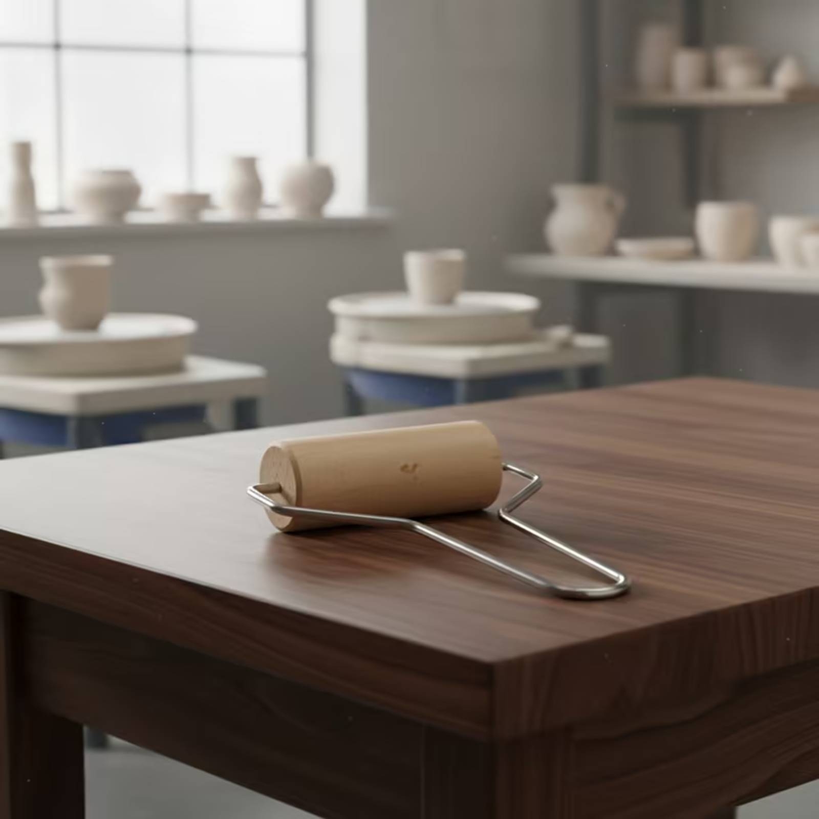 Clay Roller Manual Pottery Rol - Art Craft Workshop ulasan dan harga