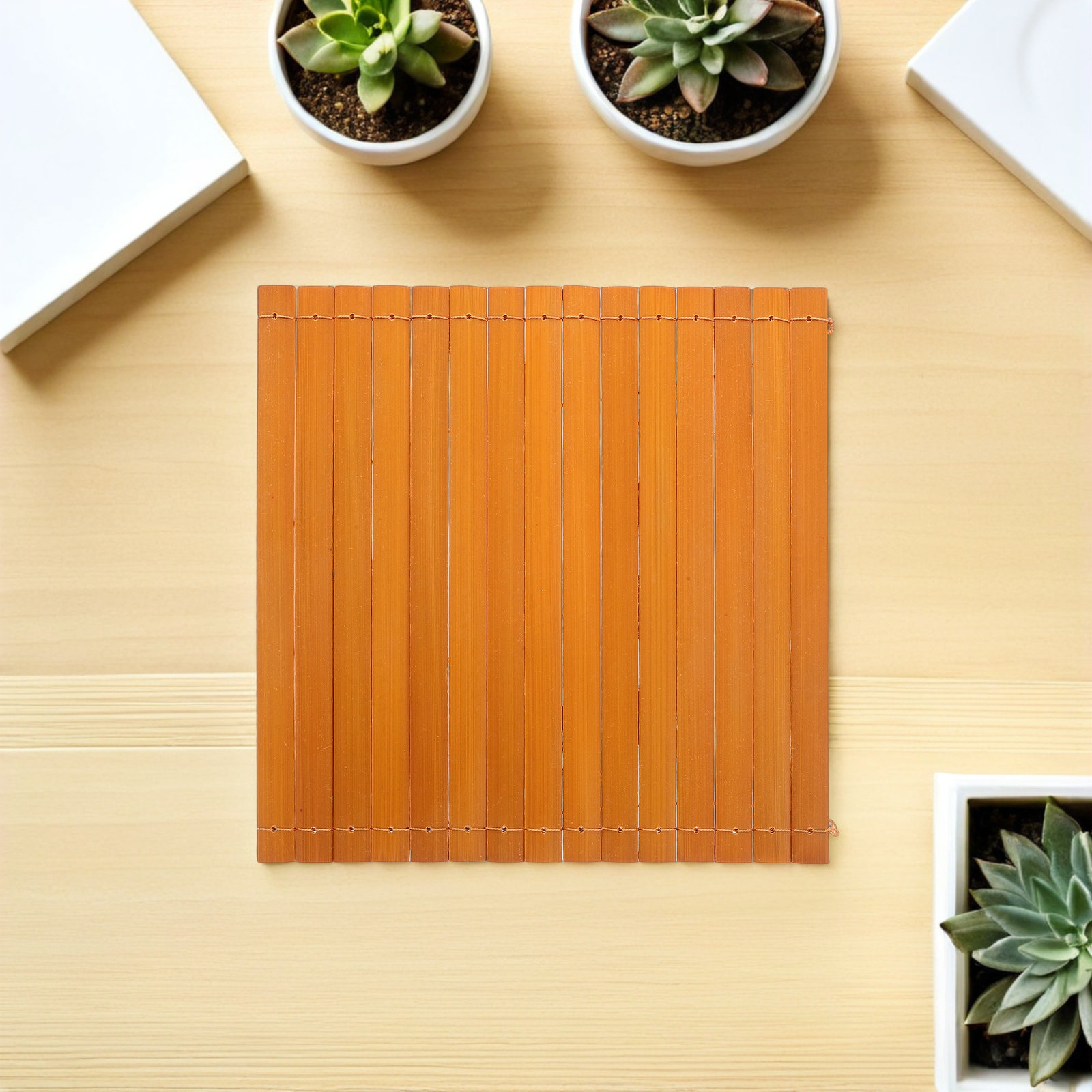 Retro Bamboo Crafted Blank Scr - Exhibition Of Art And Craft ulasan dan harga