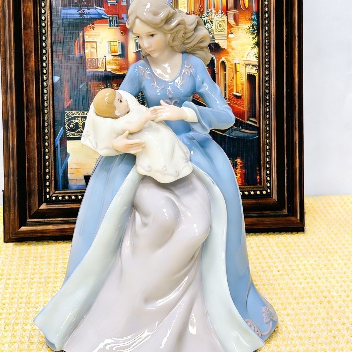 xx-Europe Mother Child Ceramic - Art Craft Mother'S Day ulasan dan harga