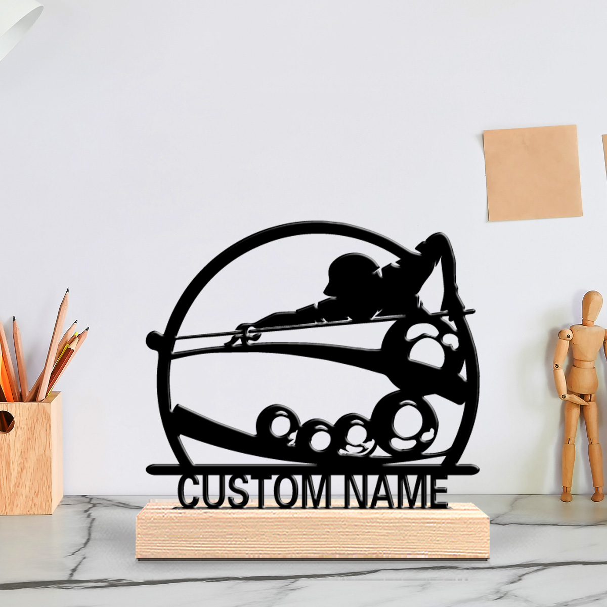 1pc Simple golf Customized Nam - Art Craft Simple ulasan dan harga