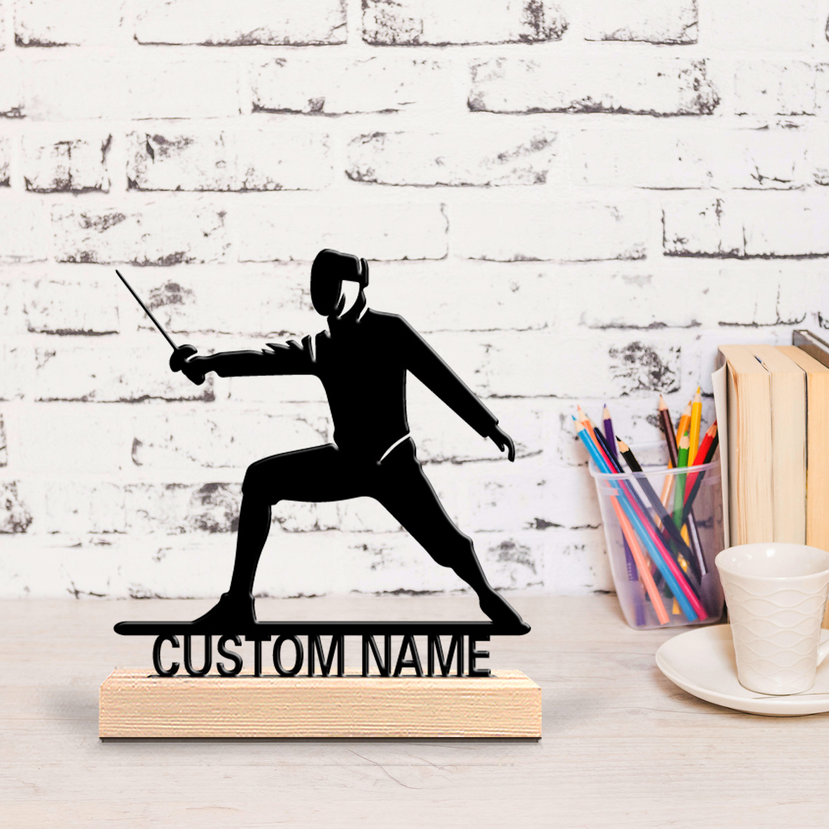 1pc Simple Fencing Customized  - Art Craft Simple ulasan dan harga