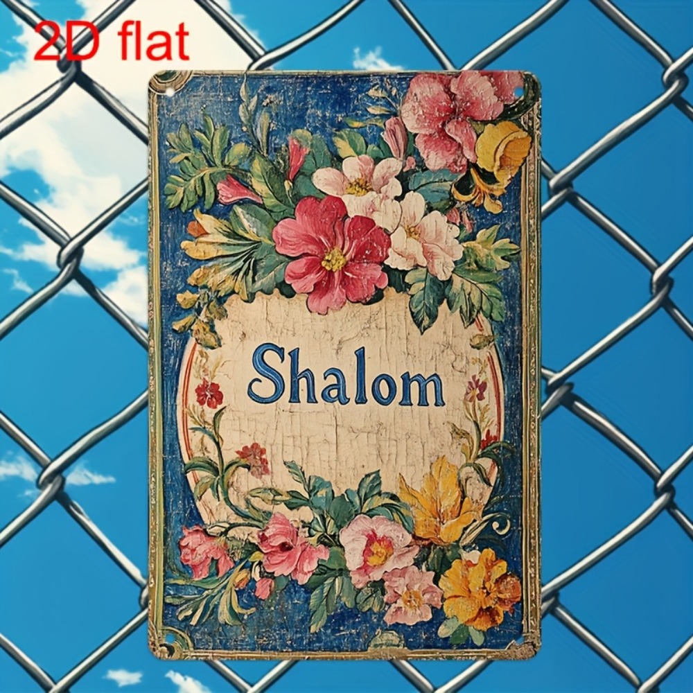 CIFBUY Vintage Floral Shalom A - Art & Craft Supplies ulasan dan harga