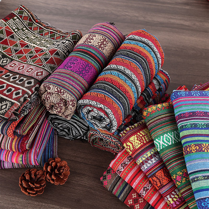 Ethnic Style Polyester Jacquar - Art Craft Upholstery ulasan dan harga