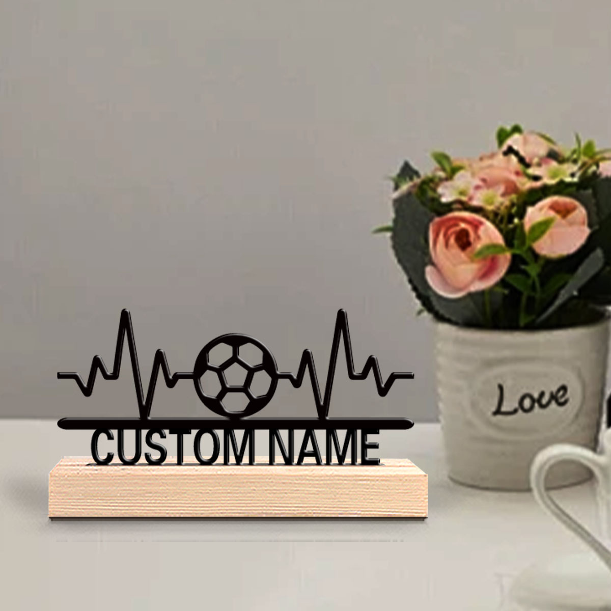 1pc Simple ECG Soccer Customiz - Art Craft Simple ulasan dan harga