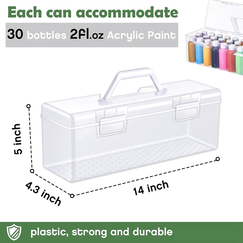 3 Pcs Paint Storage Box for 2  - Art And Craft With Paint ulasan dan harga