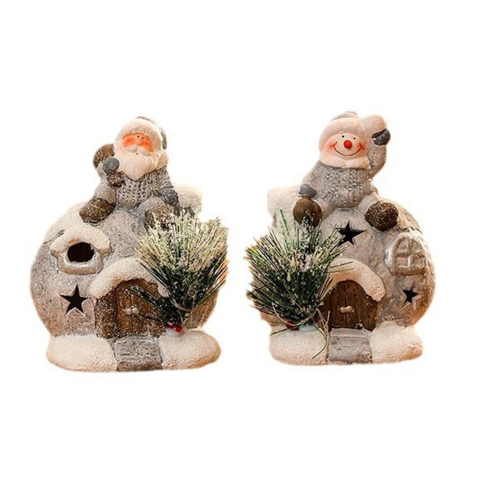Christmas Figurine Collectible - Art Craft Night ulasan dan harga