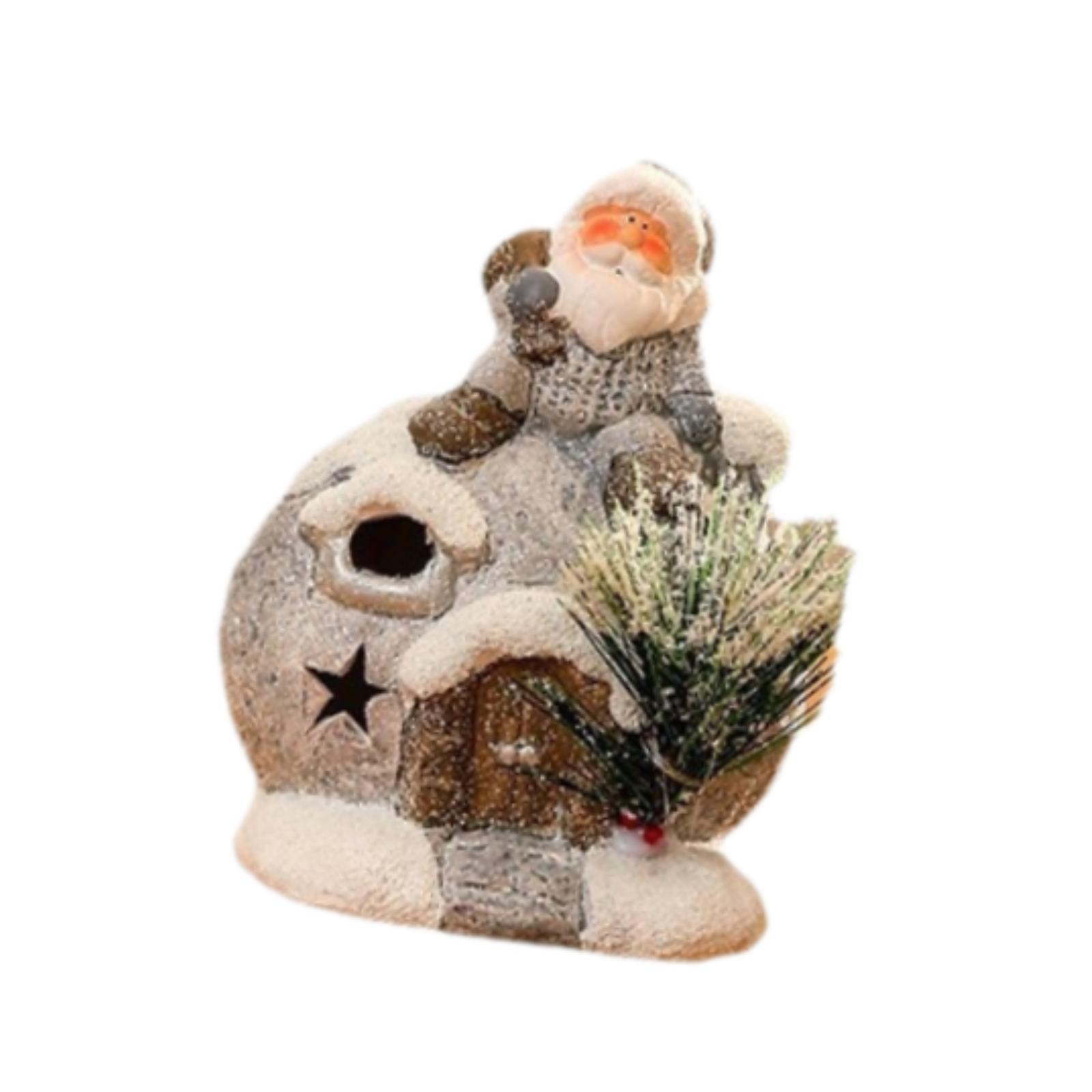 Christmas Figurine Collectible - Art Craft Night ulasan dan harga