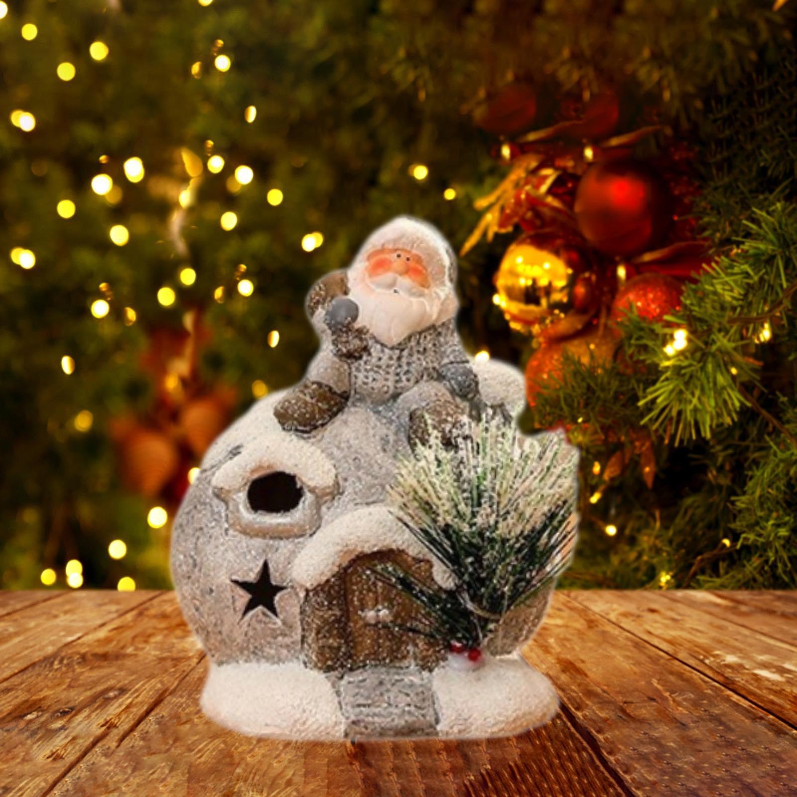 Christmas Figurine Collectible - Art Craft Night ulasan dan harga