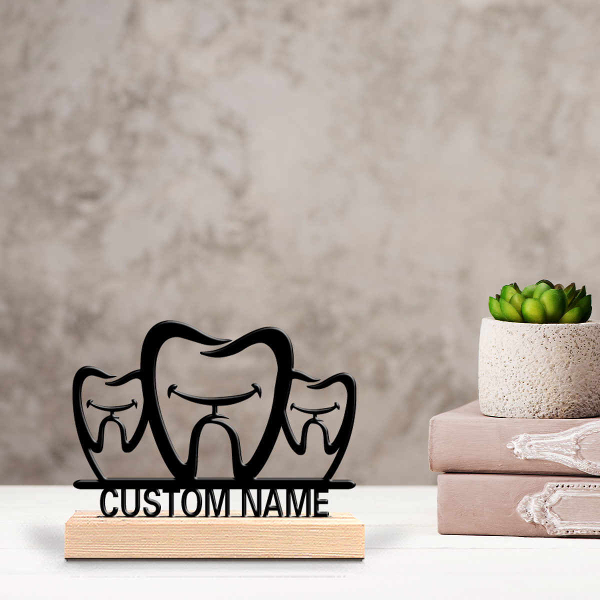 1pc Simple teeth Personalized  - Art Craft Simple ulasan dan harga
